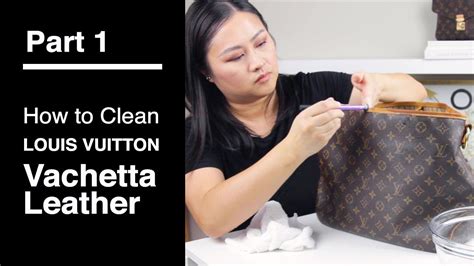 how to clean louis vuitton vachetta|louis vuitton leather care kit.